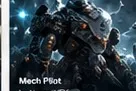 Science fiction mech art